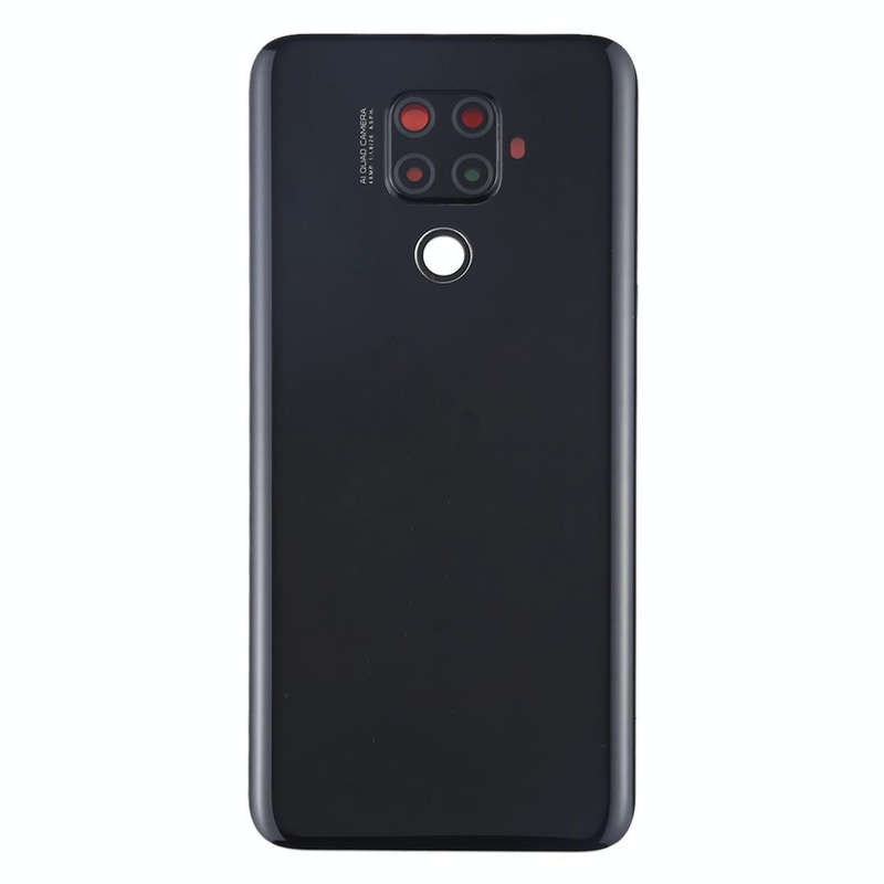 Original Battery Back Cover with Camera Lens for Huawei Mate 30 Lite(Black)