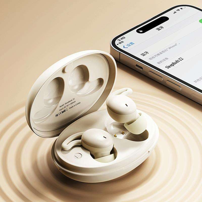 REMAX SleepBuds Z2 Sleep Wireless Music Headphones Half In-Ear Stereo TWS Bluetooth Earphone(Black)