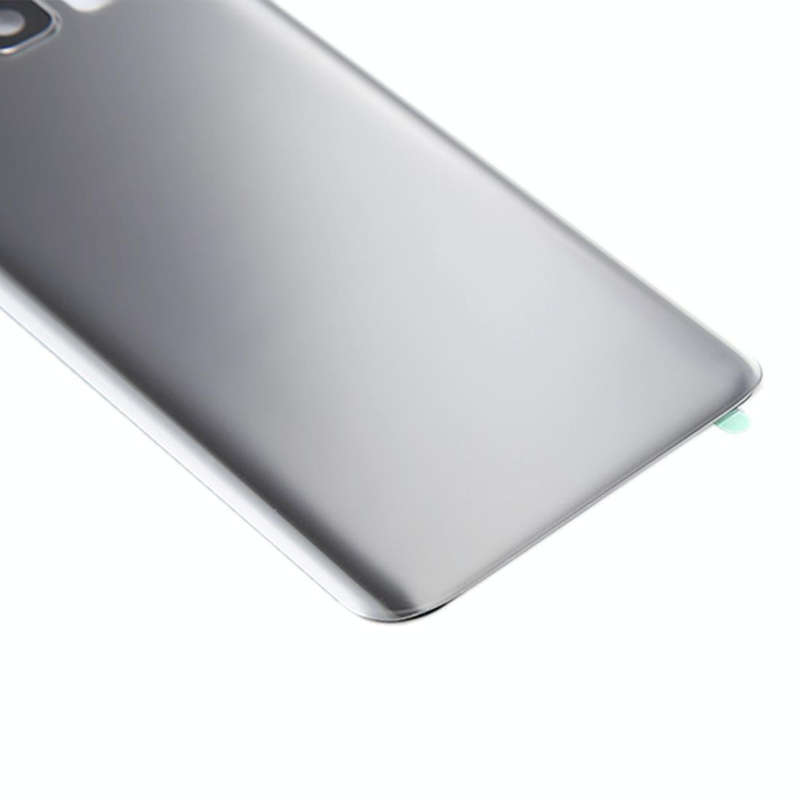 For Galaxy S8+ / G955 Battery Back Cover with Camera Lens Cover & Adhesive (Silver)