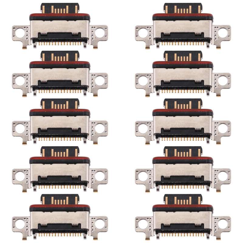 10 PCS Charging Port Connector for Xiaomi Mi 11 Pro M2102K1AC