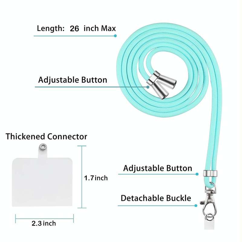 For Honor X7a Electroplating Marble Dual-side IMD Phone Case with Lanyard(Green 017)