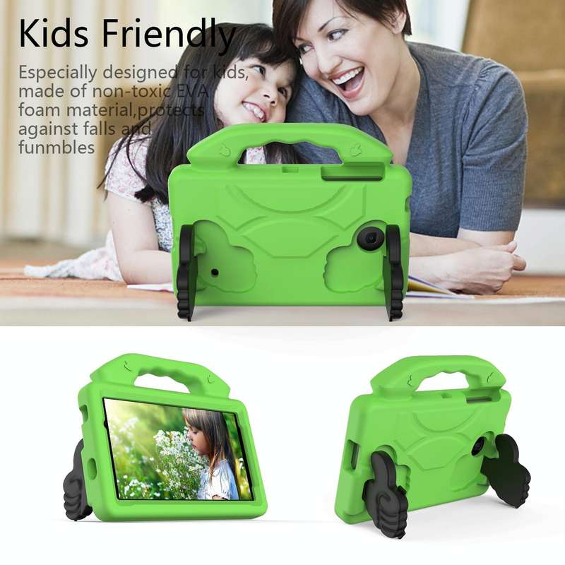 For Galaxy Tab A 7.0 T280/T285 EVA Material Children Flat Anti Falling Cover Protective Shell Wit...