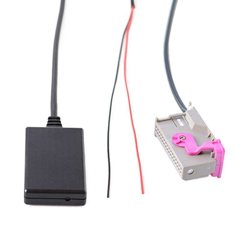 Car RNS-E 32PIN Bluetooth Music AUX Digital Audio Cable + MIC + Music Change for Audi A3 A4 A6 A8...