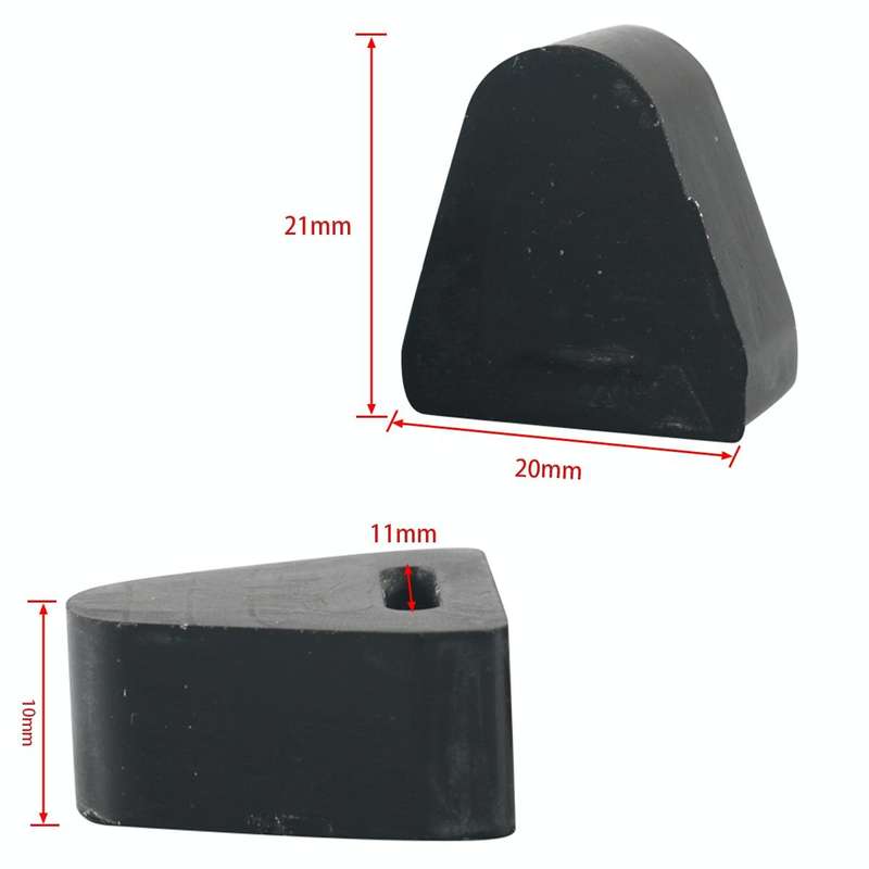 A5177 Car Tailgate Latch Rubber Stop Bumpers 16633065 for Chevrolet