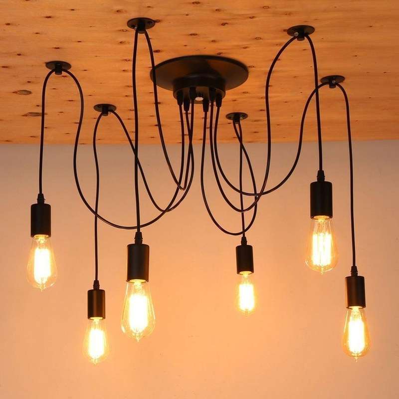 E27 40W Retro Edison Light Bulb Filament Vintage Ampoule Incandescent Bulb, AC 220V(G95 Spirai)