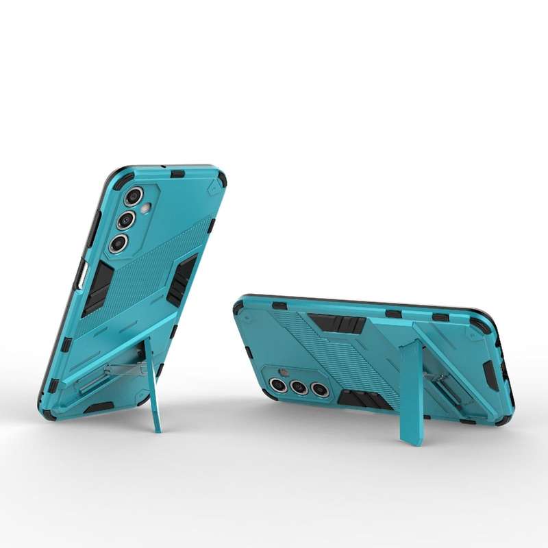 For Samsung Galaxy A24 5G / A24 4G Punk Armor 2 in 1 PC + TPU Shockproof Phone Case with Invisibl...