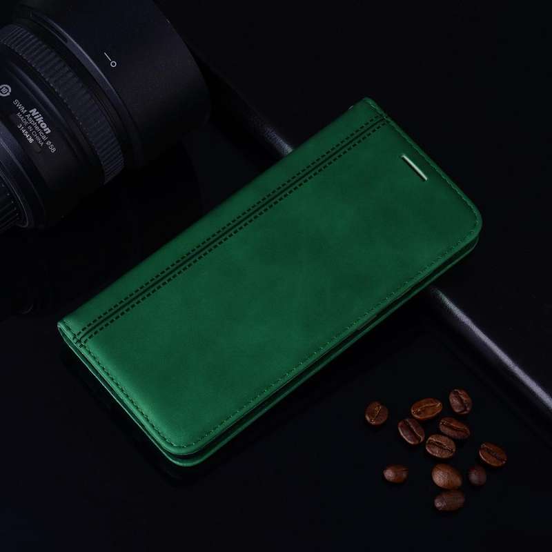 For Samsung Galaxy J5 (2016) / J510 Frosted Business Magnetic Horizontal Flip PU Leather Case wit...