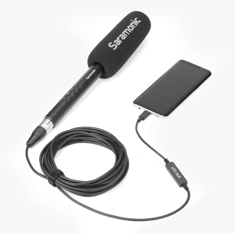 Saramonic UTC-XLR XLR to Type-C / USB-C Microphone Audio Output Cable, Length: 6m