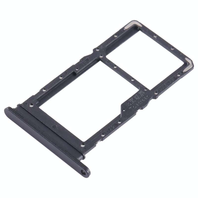 For Honor X5 Plus SIM + SIM / Micro SD Card Tray (Black)