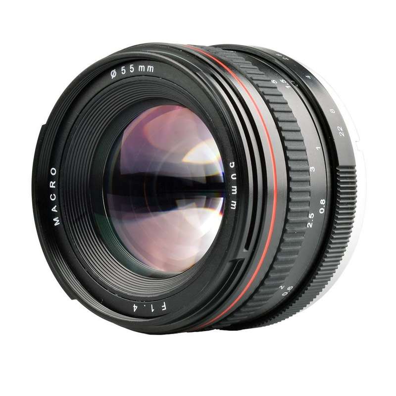 Lightdow EF 50mm F1.4 USM Large Aperture Portrait Fixed Focus Lens for Canon