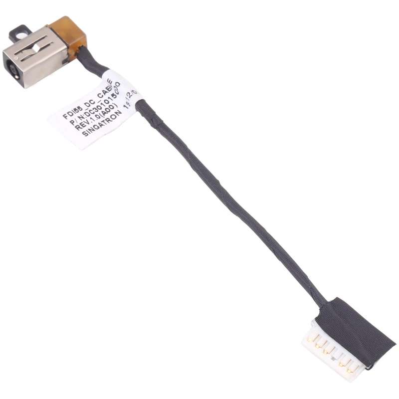 Power Jack Connector for Dell Inspiron 3482 3583 3585 5493 5593 3505 P75F P75F006 P89G