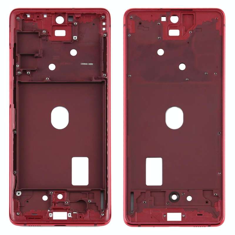 For Samsung Galaxy S20 FE  Middle Frame Bezel Plate (Red)
