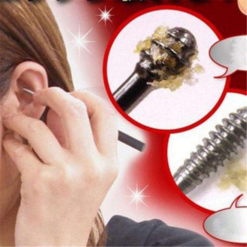 3 PCS Ear Stainless Steel Ear Cleaning Care Tools, Random Delivery