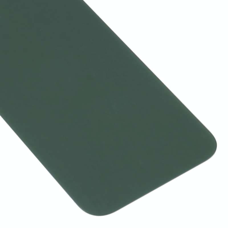 Easy Replacement Big Camera Hole Glass Back Battery Cover for iPhone 13 mini(Green)