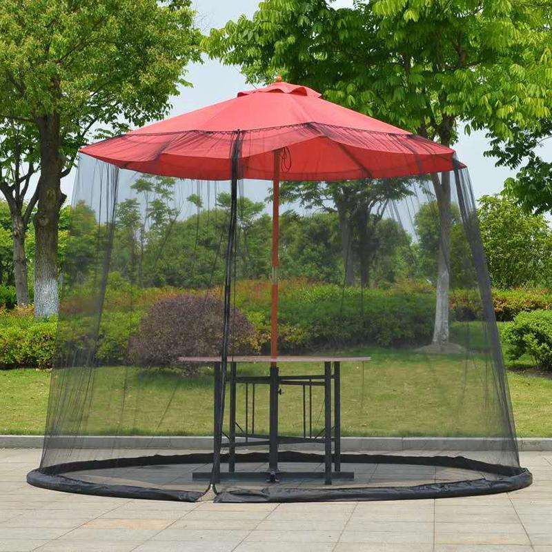 HY-0205 300 x 230 cm Outdoor Parasol Anti-mosquito Net Cover, Dimensions: Straight Rod Umbrellas(...