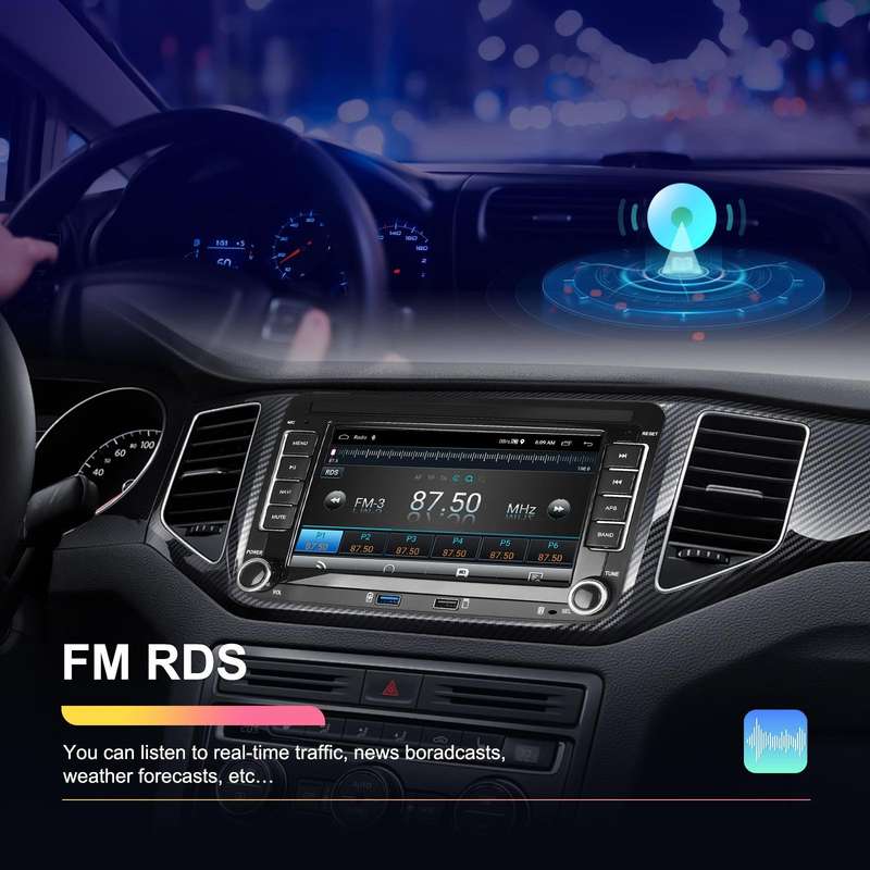 For Volkswagen/Skoda 2+64G Player Large Screen Carplay Android Navigation Reversing Camera Integr...