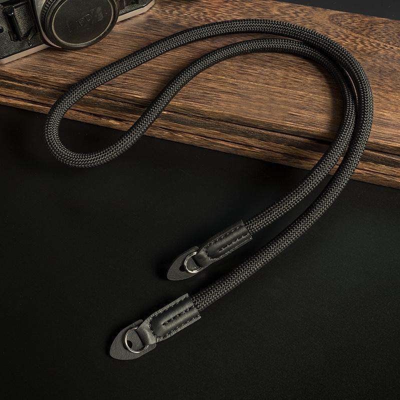 Climbing Rope Camera Strap SLR Camera Retro Wearable Shoulder Strap(Gray)