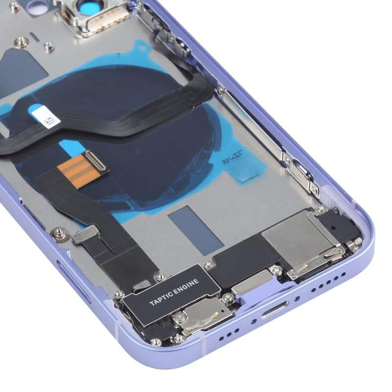 Battery Back Cover Assembly (with Side Keys & Speaker Ringer Buzzer & Motor & Camera Lens & Card ...