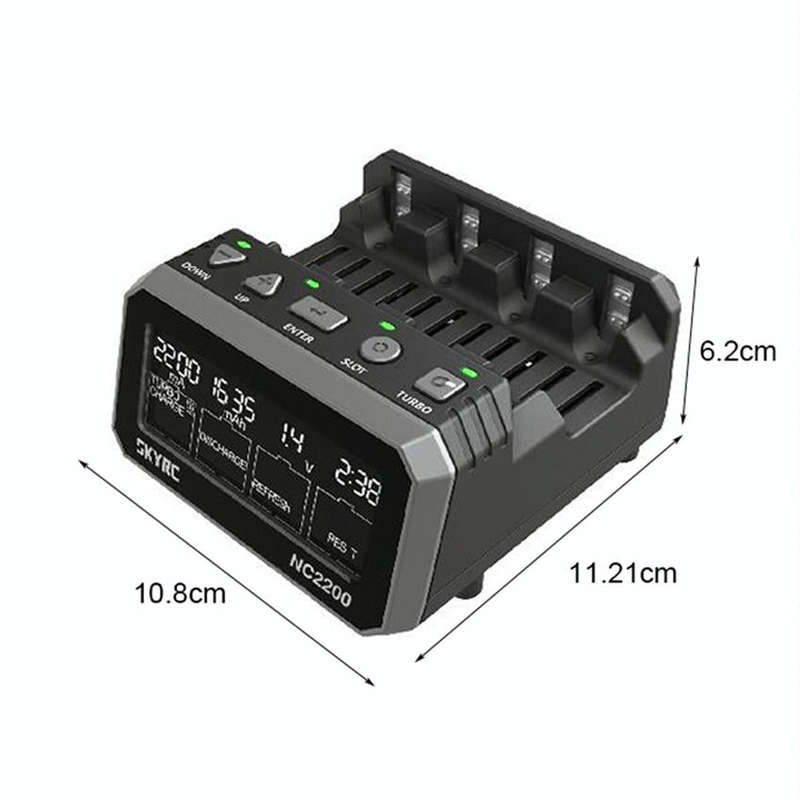 SKYRC NC2200 Multifunction Battery Charger Analyzer, Model: EU Plug
