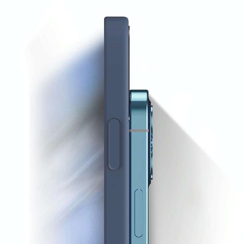 For Samsung Galaxy A54 5G Imitation Liquid Silicone Phone Case(Sky Blue)
