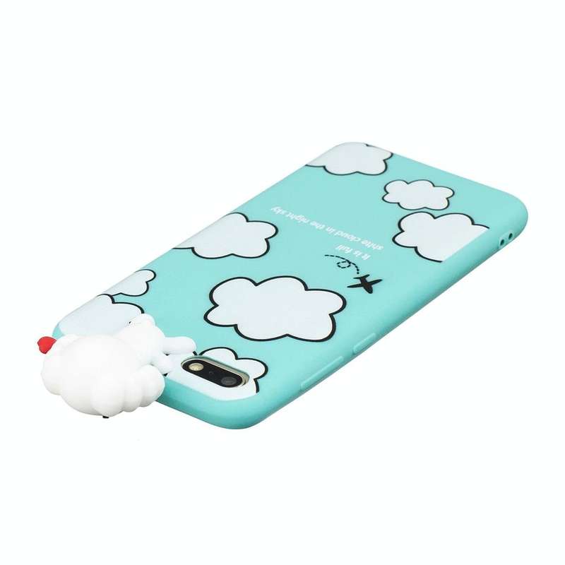 For Huawei Y5 (2018) Shockproof Cartoon TPU Protective Case(Clouds)