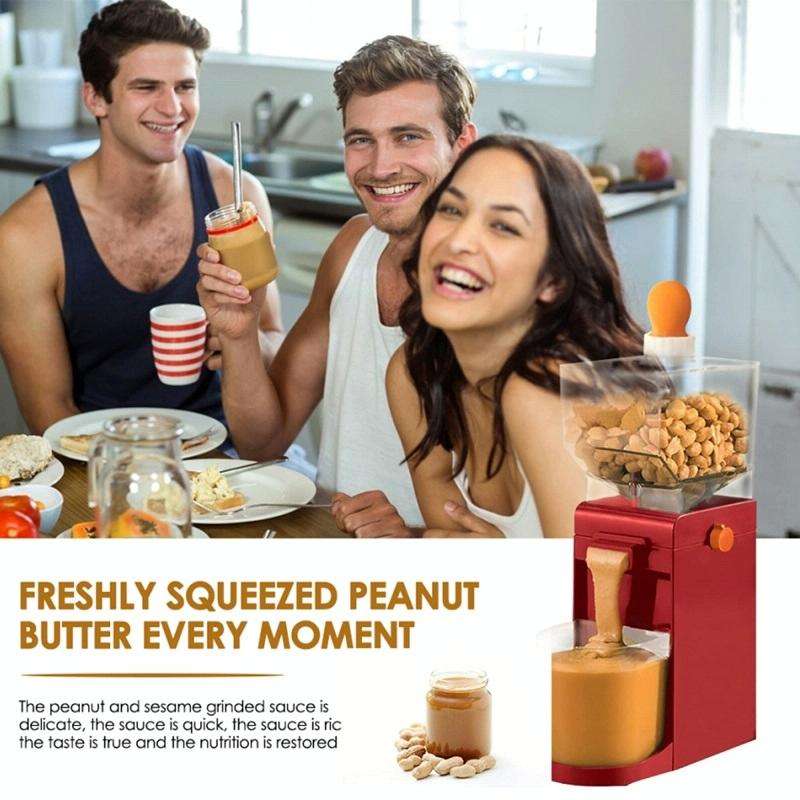 Household Electric Peanut Butter Machine Small Cooking Grinder(EU Plug)