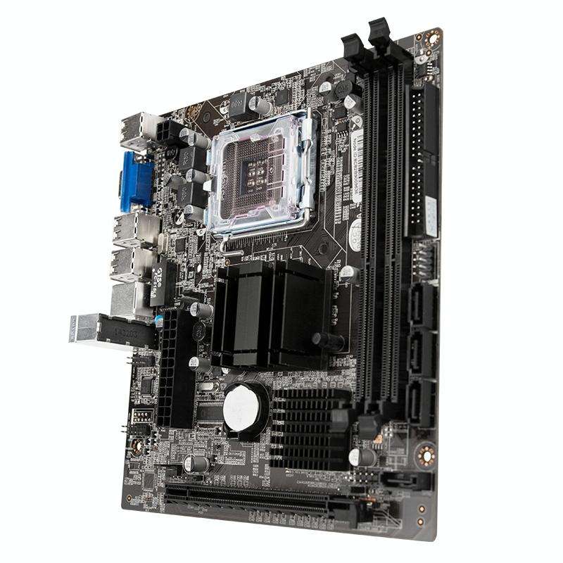 G41 DDR3 Desktop Computer Mainboard, Support for All Series LGA 775 / 771 Processors, Integrated ...