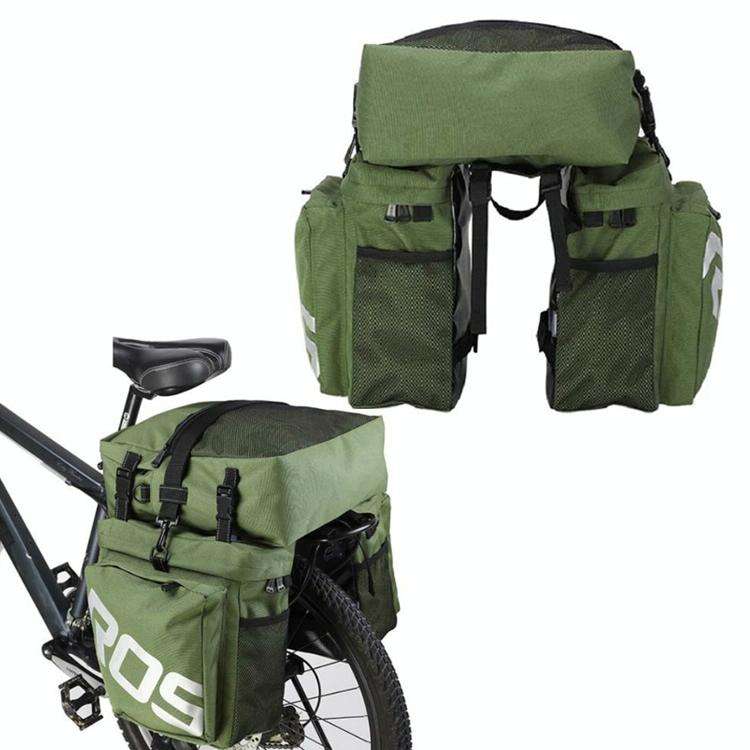 ROSWHEEL Bicycle Back Pack, Style:Green