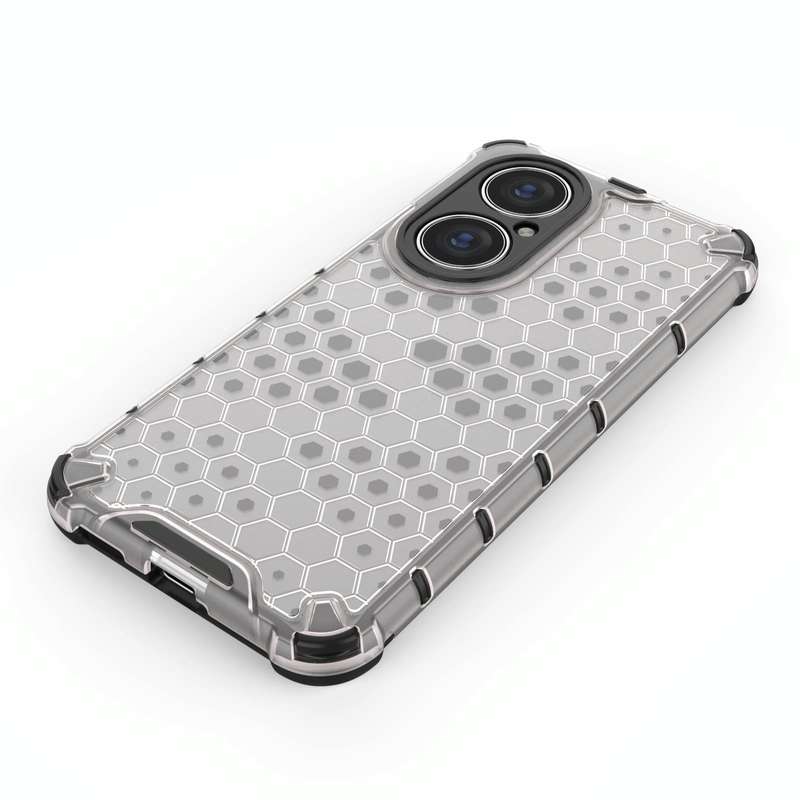 For Huawei P50 Pro Shockproof Honeycomb PC + TPU Protective Case(Black)