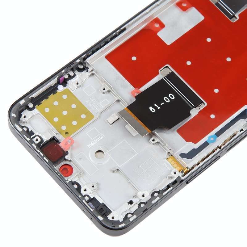 Original LCD Screen For Honor X8a Digitizer Full Assembly with Frame(Black)