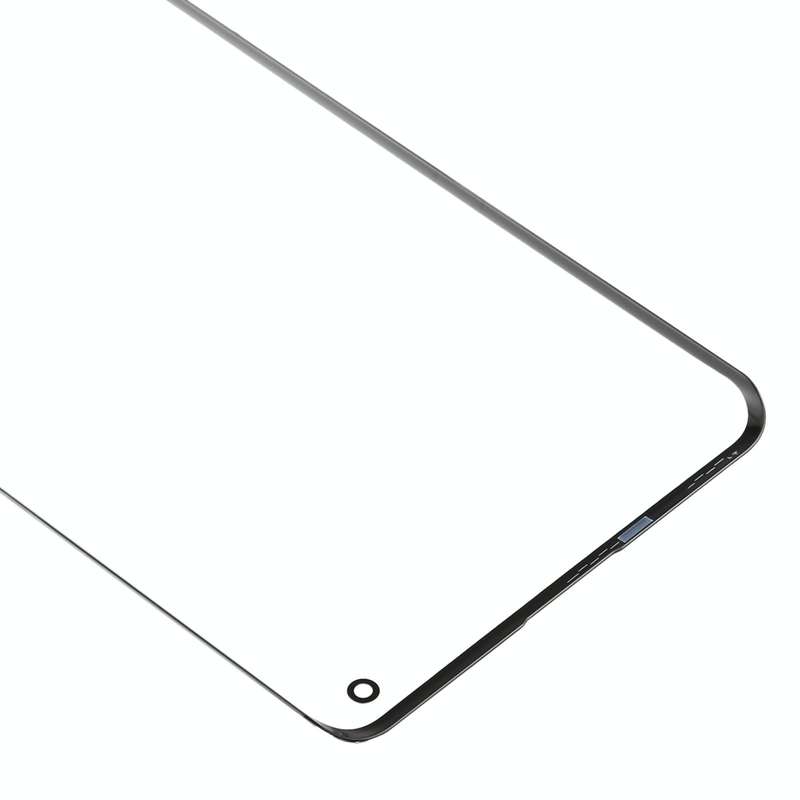 For Oppo Find X2 Pro / Find X2 Front Screen Outer Glass Lens (Black)