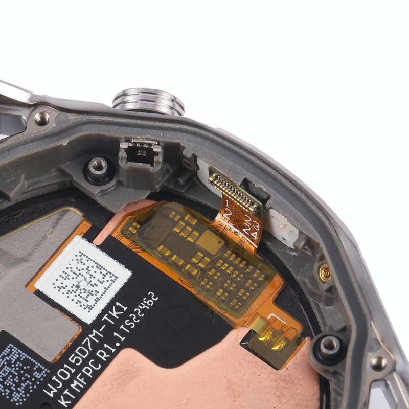 For Huawei Watch Ultimate Original LCD Screen Digitizer Full Assembly with Frame (Silver)