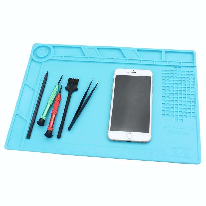 Maintenance Platform High Temperature Heat-resistant Repair Insulation Pad Silicone Mats, Size: 3...
