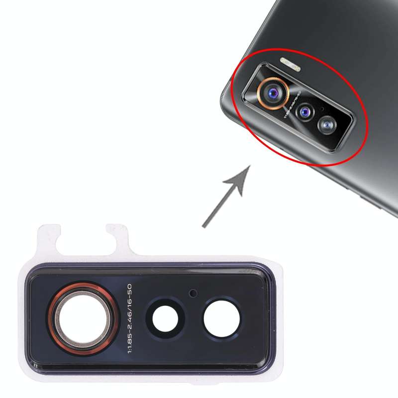 For vivo iQOO 5 5G  V2024A Camera Lens Cover (Black)