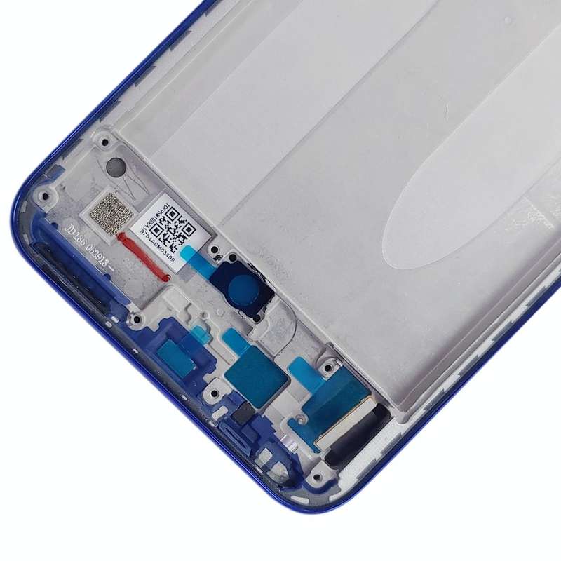 TFT LCD Screen for Xiaomi Mi CC9e / Mi A3 Digitizer Full Assembly with Frame(Blue)