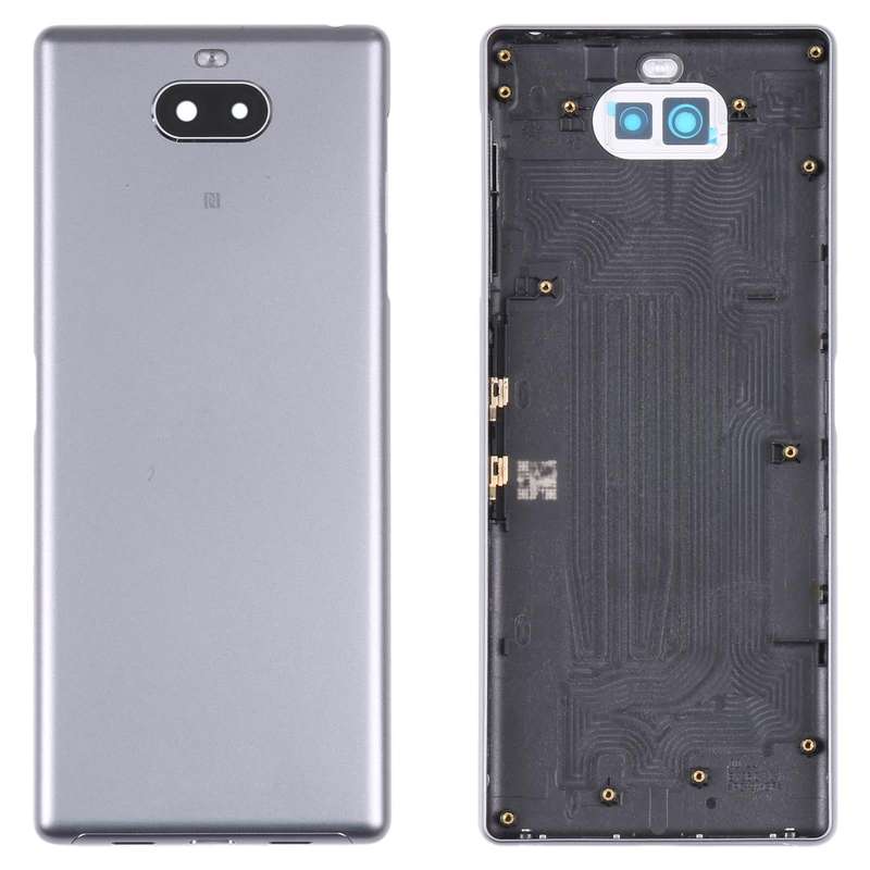 For Sony Xperia 10 Original Battery Back Cover(Silver)