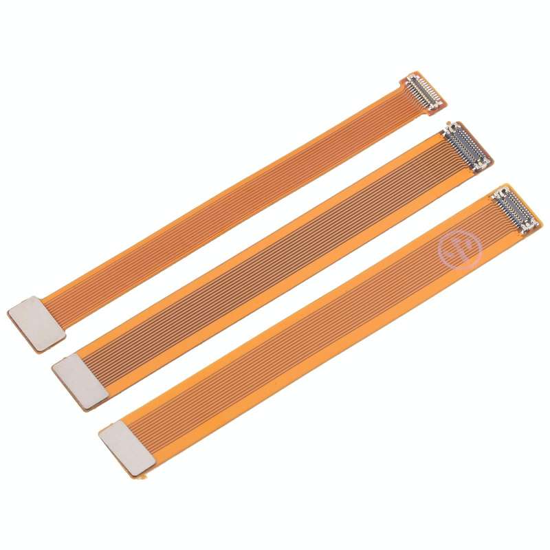 For iPhone 11 Pro Max 3pcs/Set Rear Camera Extension Test Flex Cable