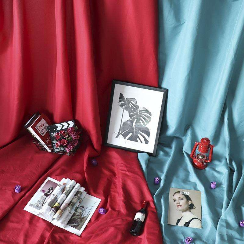 1 x 2.4m Photo Background Cloth Increased Widened Photography Cloth Live Broadcast Solid Color Cl...