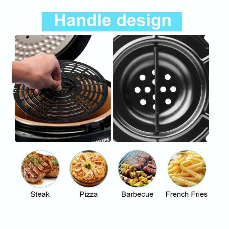 20cm Air Fryer Cooking Divider For Fryer Frying Board Steaming Board Grill Pan