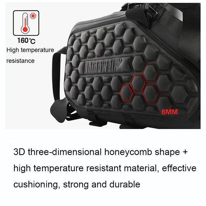Rhinowalk MT1428 Large-capacity Waterproof and Wear-resistant Motorcycle Double-side Bag(Black)