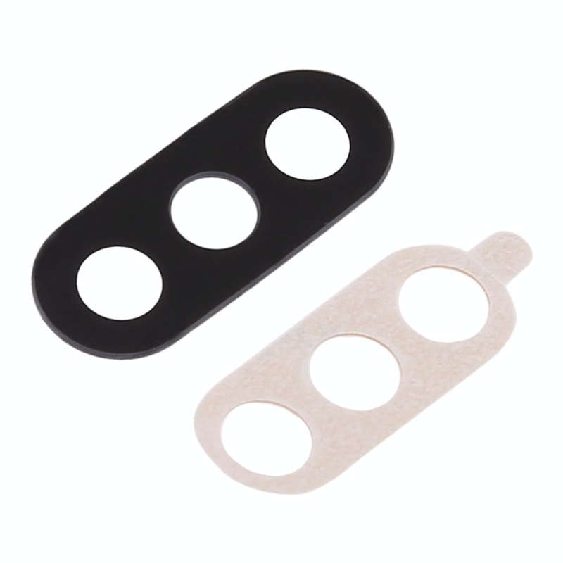 10 PCS Back Camera Lens & Adhesive for Xiaomi Mi 6X / A2(Black)