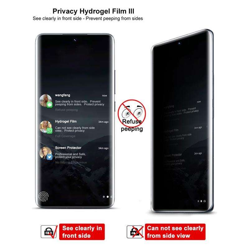 For Xiaomi 12 / 12X 5G imak Curved Full Screen Privacy Hydraulic Film III