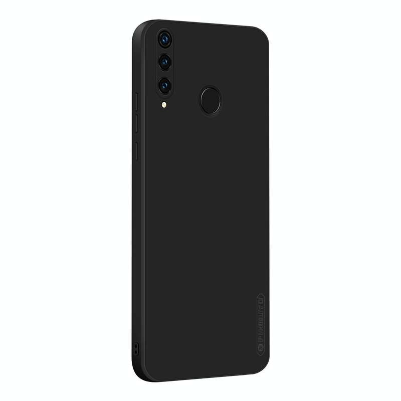 For Huawei P30 lite / Nova 4e PINWUYO Sense Series Liquid Silicone TPU Mobile Phone Case(Black)