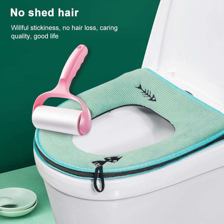 Washable Bathroom Toilet Seat Cover Warmer Soft Cushion Pad Closestool Lid Mat Household Products...