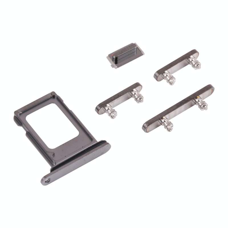 SIM Card Tray + SIM Card Tray + Side Keys for iPhone 13 Pro(Graphite)