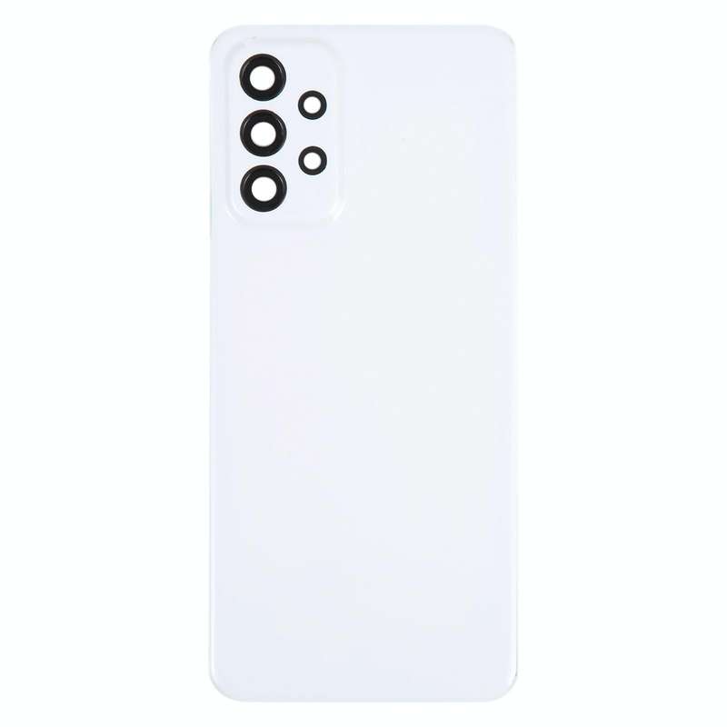 For Samsung Galaxy A23 5G SM-A236A Original Battery Back Cover with Camera Lens Cover(White)