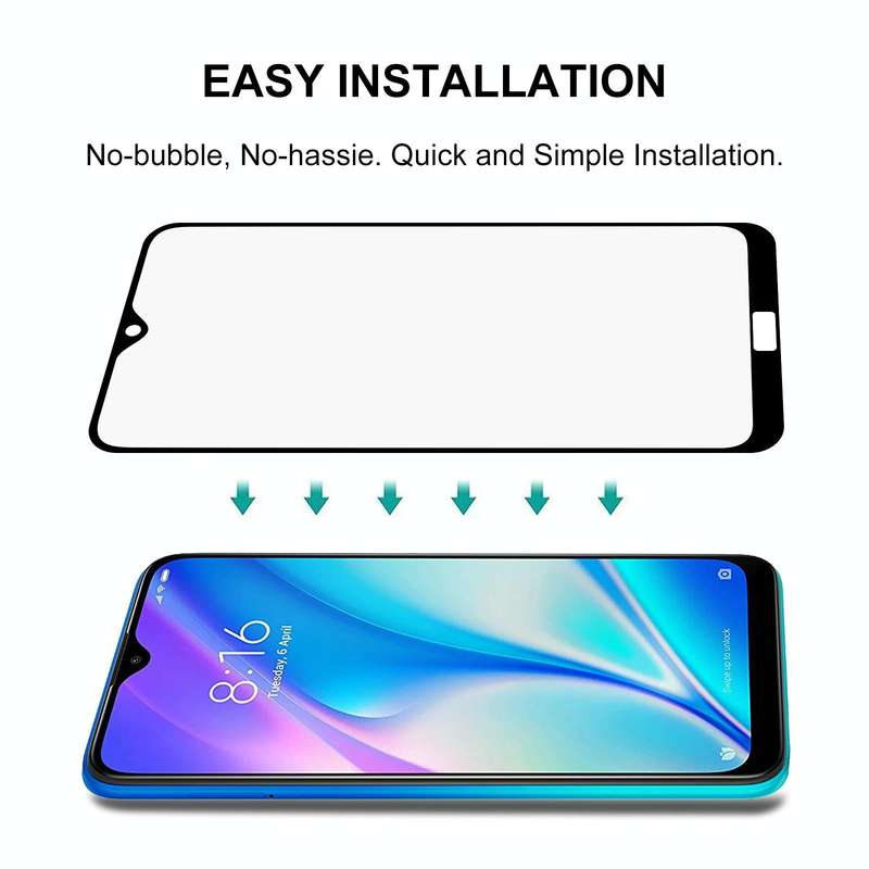 For Xiaomi Redmi 8 / Redmi 8a / Redmi 8a Pro / Redmi 8a Dual Full Glue Full Screen Tempered Glass...