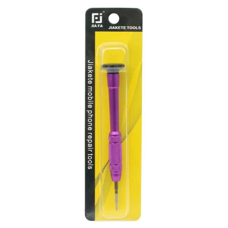 JIAFA JF-609-0.8 Pentalobe 0.8 Screwdriver for iPhone Charging Port Screws (Magenta)