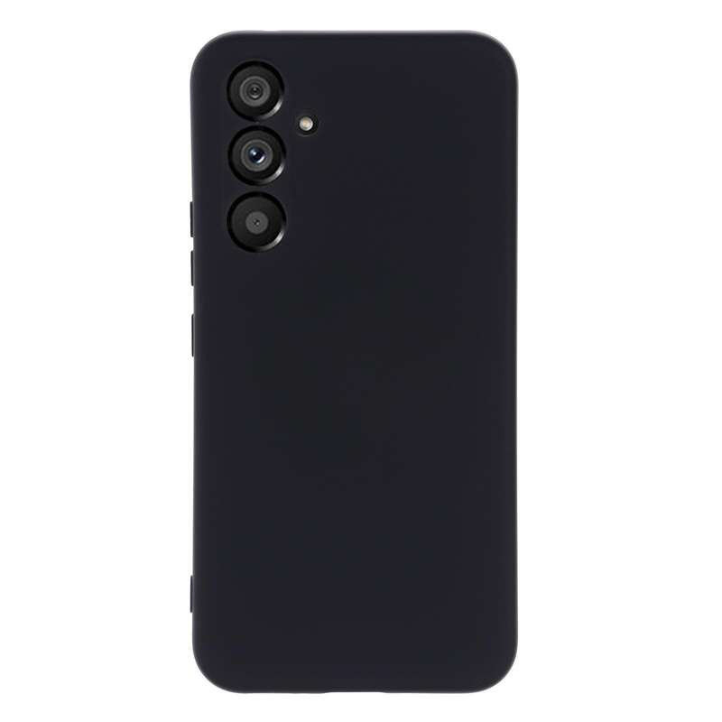 For Samsung Galaxy A54 5G Color Liquid Silicone Phone Case(Black)