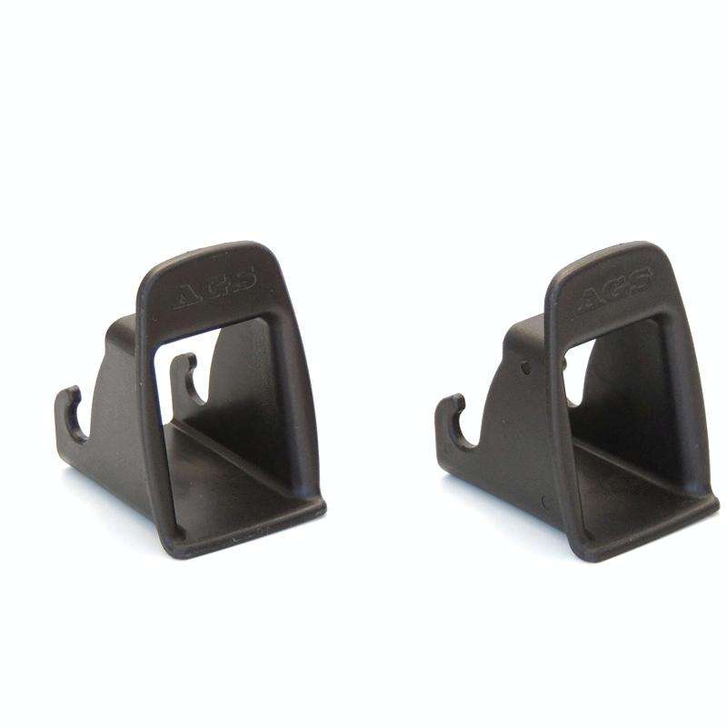 10 Pairs CSJY-4001 Car Child Safety Seat Interface Guide Slot(Black)